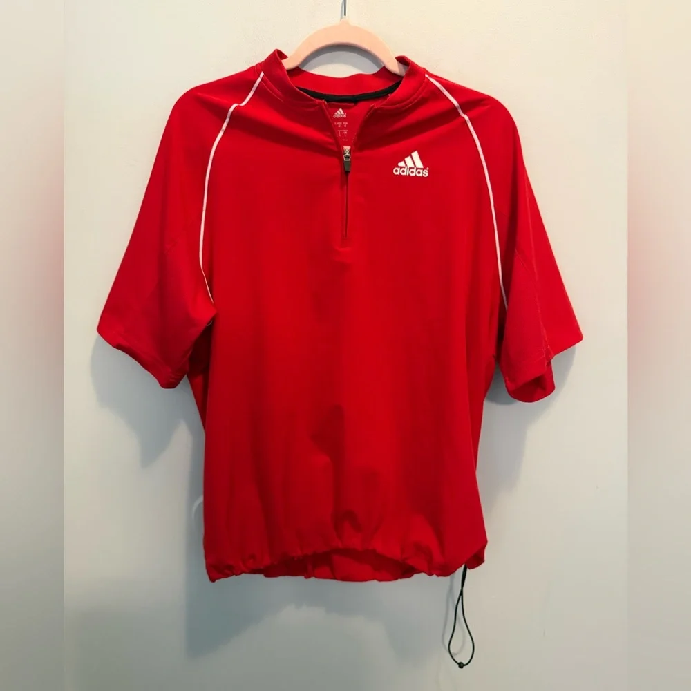 Adidas Fielder’s Choice Cage Jacket Red Small